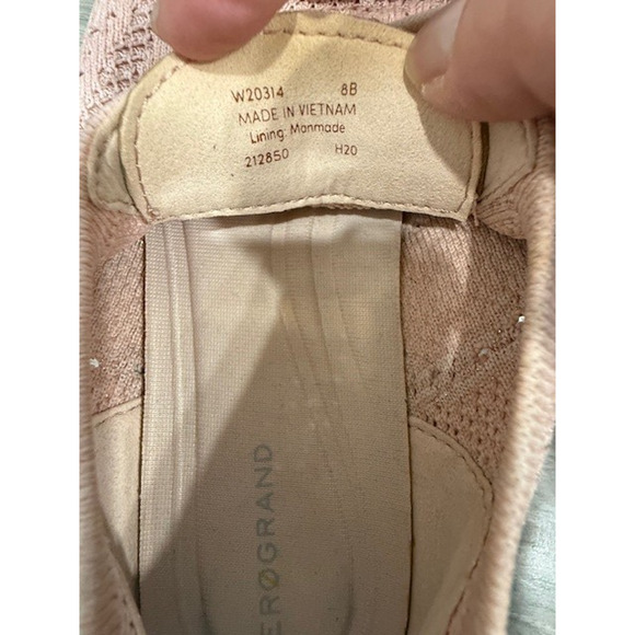 Cole Haan Women's 2.Zerogrand Knit Lace Up Oxford Wingtip Sneaker - Size 8B - Picture 9 of 15